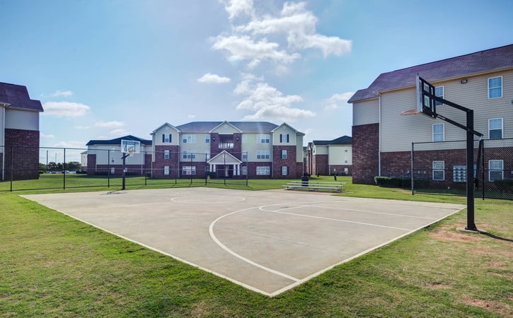 mustang village apartments wichita falls texas basketball court